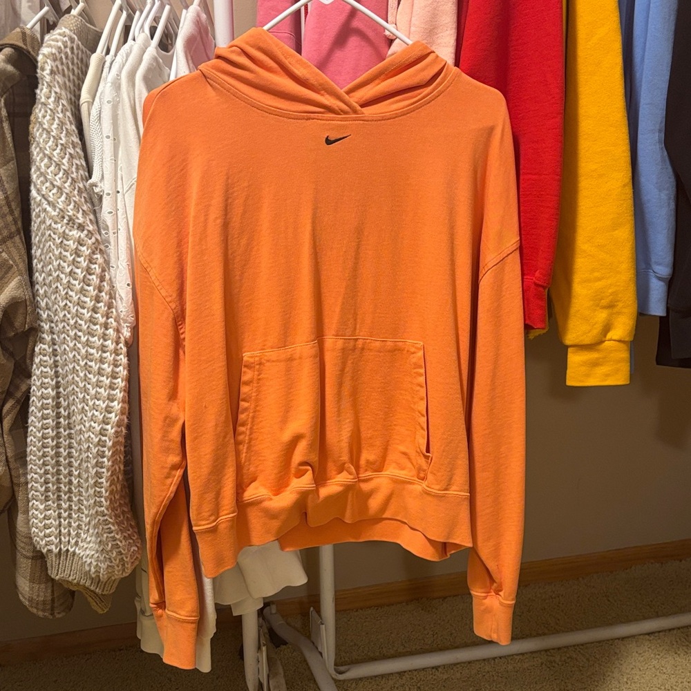 Nike Orange Hoodie